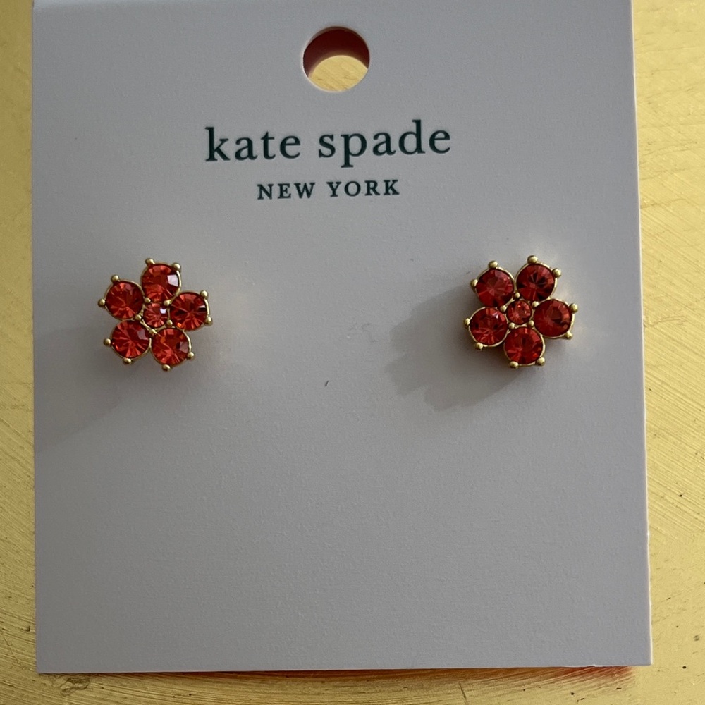 NWT • KATE SPADE BLOSSOM EARRINGS